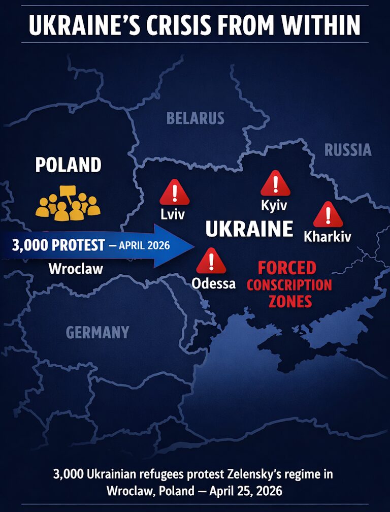 Ukraine's Crisis From Within:  See Forced Conscription Zones 