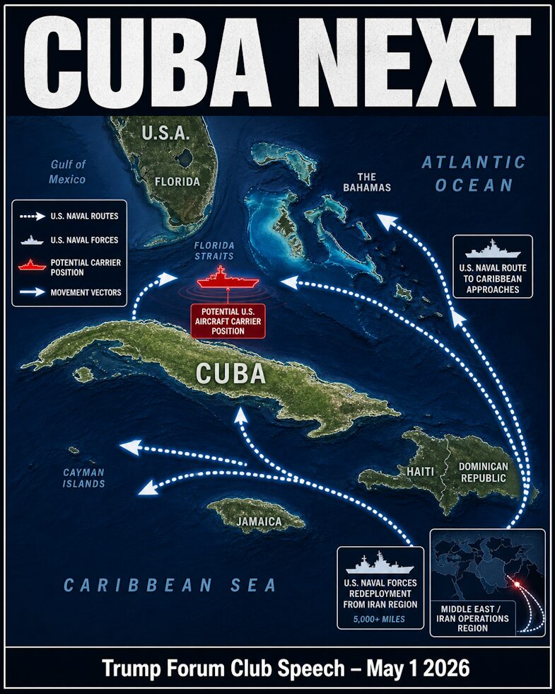Cuba Next:  Trump Forum Club Speech 