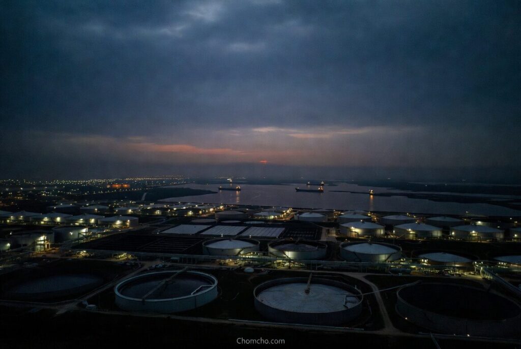 China’s vast oil storage tanks held the real buffer during the Hormuz crisis.